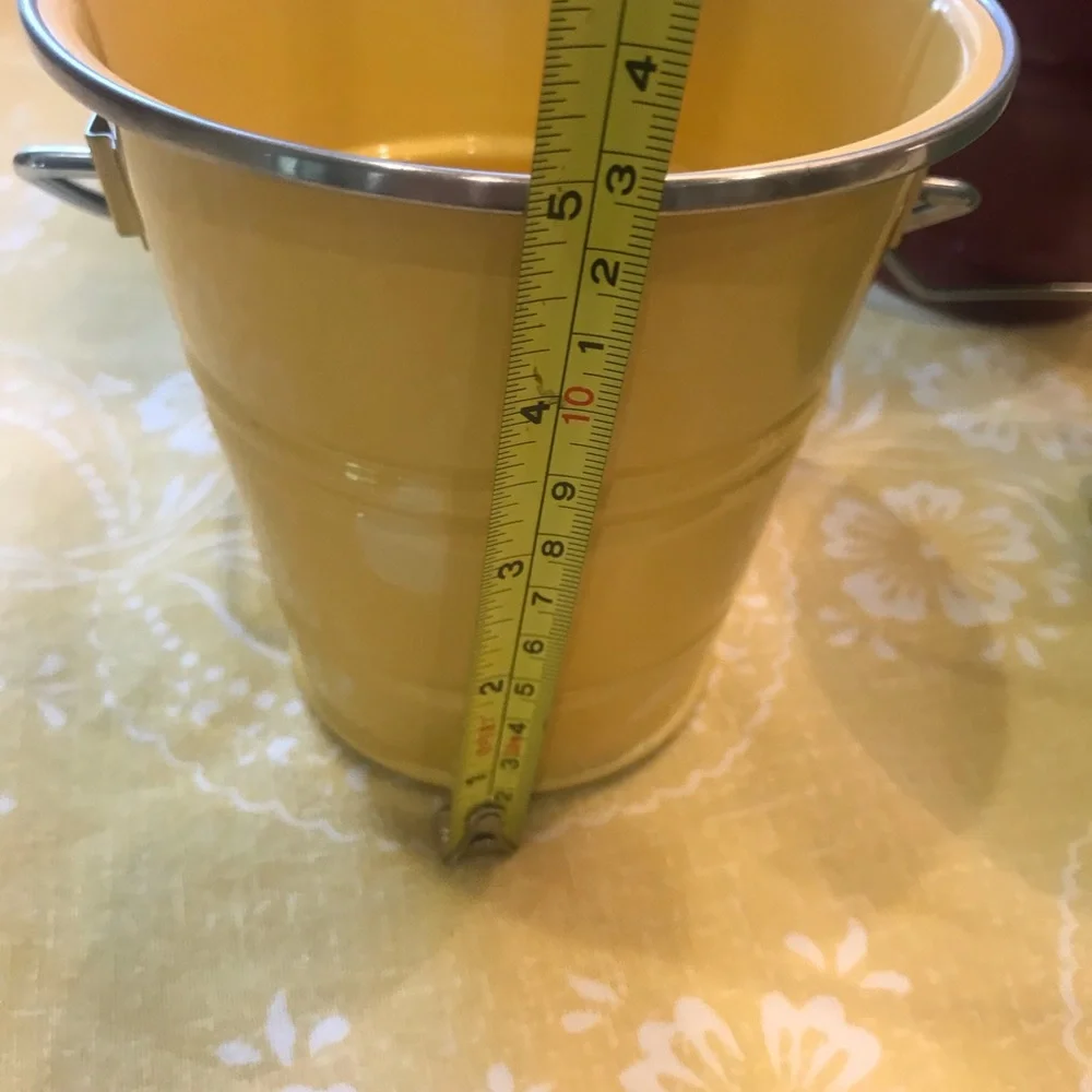 Pottery Barn Enamel Pails